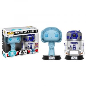Pack 2 Funko Pop! Princesa Leia & R2-D2 Exclusivo SDCC 2017 (Star Wars)