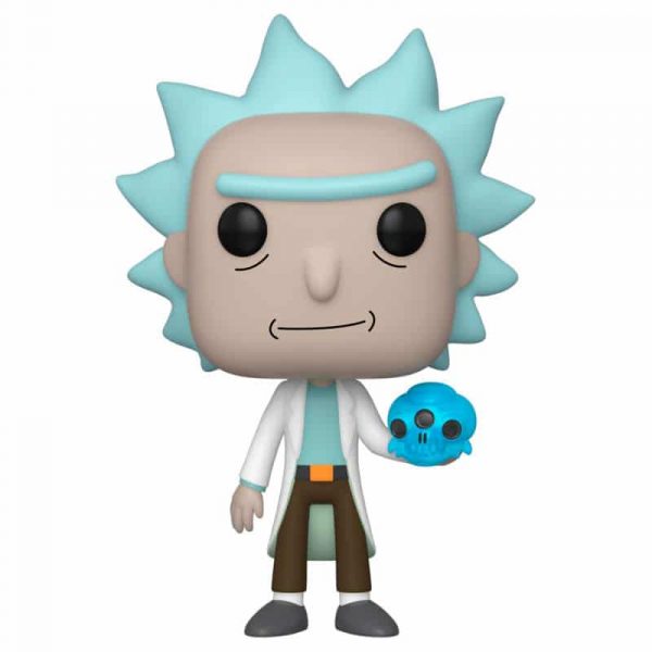Figura POP Rick and Morty Rick with Crystal Skull