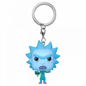 Llavero Pocket POP Rick and Morty Hologram Rick Clone