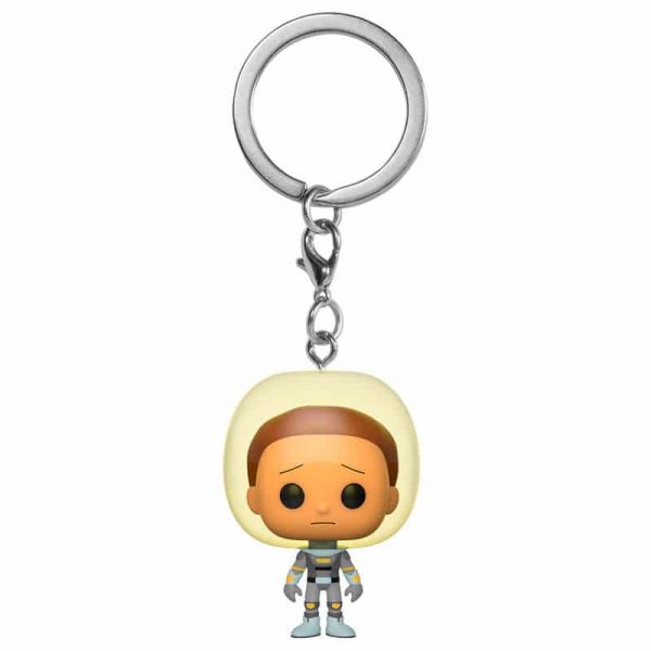 Llavero Pocket POP Rick and Morty Morty with Space Suit