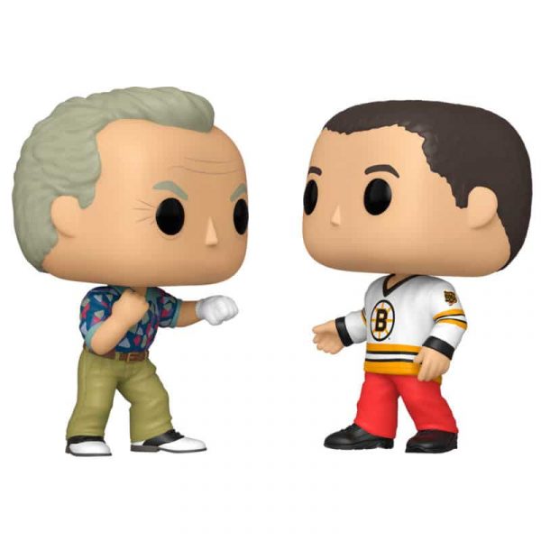 Set 2 figuras POP Happy Gilmore Happy and B.Barker