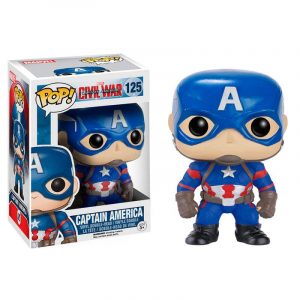Funko Pop! Capitán América #125 (Civil War)
