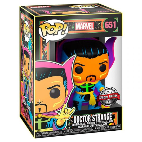 Figura POP Marvel Black Light Dr. Strange