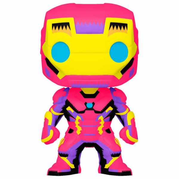 Figura POP Marvel Black Light Iron Man