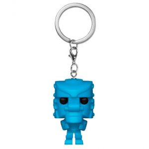 Llavero Pocket POP Mattel Rock Em Sock Em Robot Blue