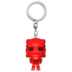 Llavero Pocket POP Mattel Rock Em Sock Em Robot Red