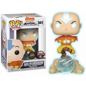 Funko Pop! Aang on Air Bubble Glow Chase Exclusivo (Avatar)