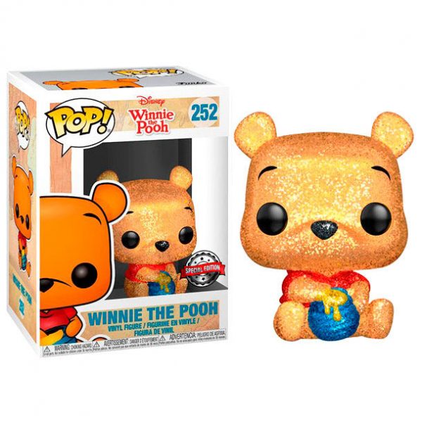 Figura POP Disney Winnie the Pooh Seated Pooh Glitter Exclusive
