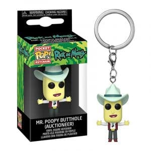 Llavero Pop! Mr. Poopy Butthole (Auctioneer) (Rick and Morty)