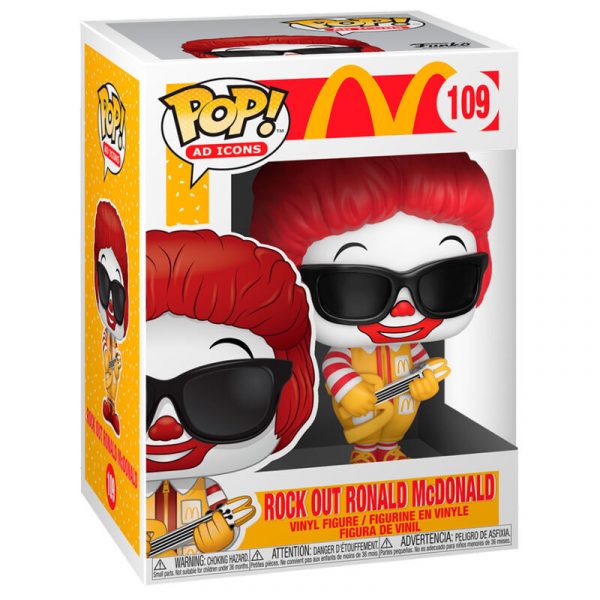 Figura POP McDonalds Rock Out Ronald