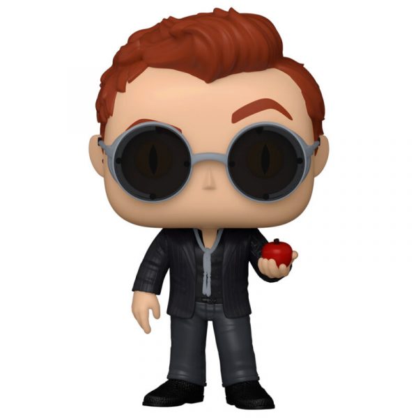 Figura POP Good Omens Crowley with Apple