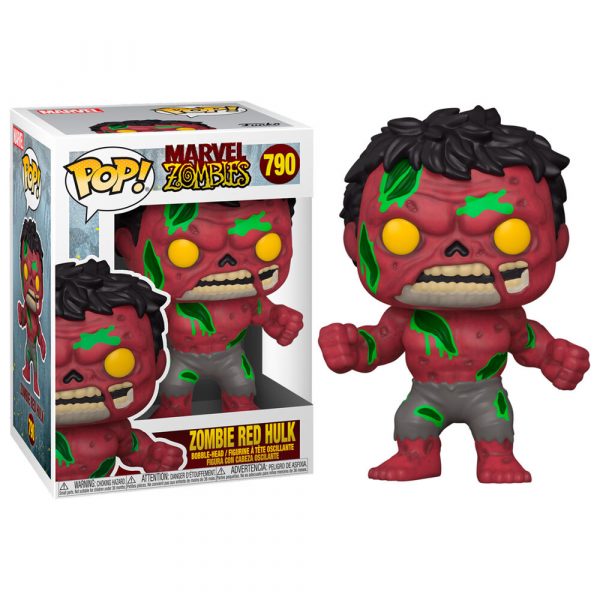 Figura POP Marvel Zombies Red Hulk