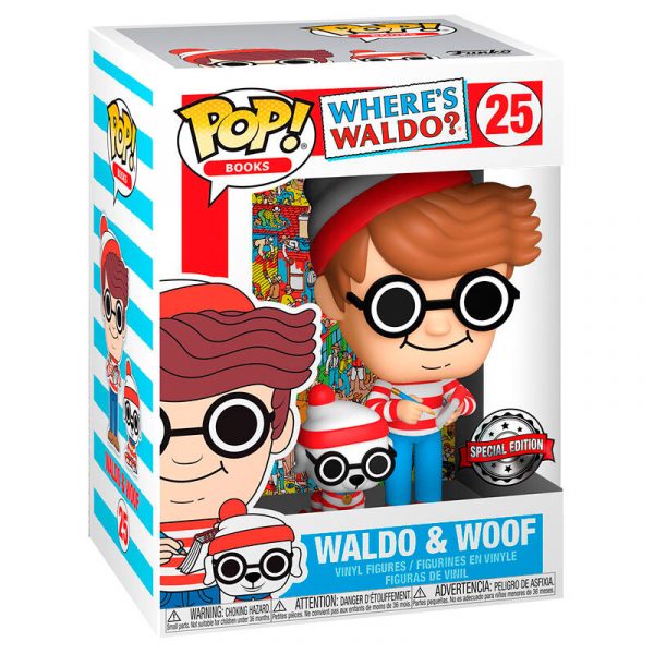 Figura POP Where s Waldo - Waldo with Dog Exclusive