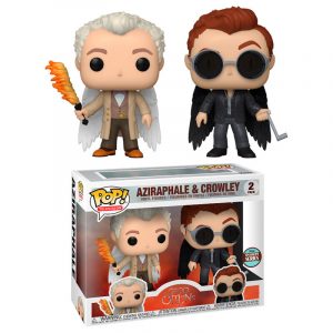 Pack 2 Funko Pop Aziraphel & Crowley (Good Omens)