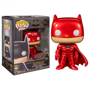 Funko Pop! Batman Exclusivo (Metálico Rojo) #144
