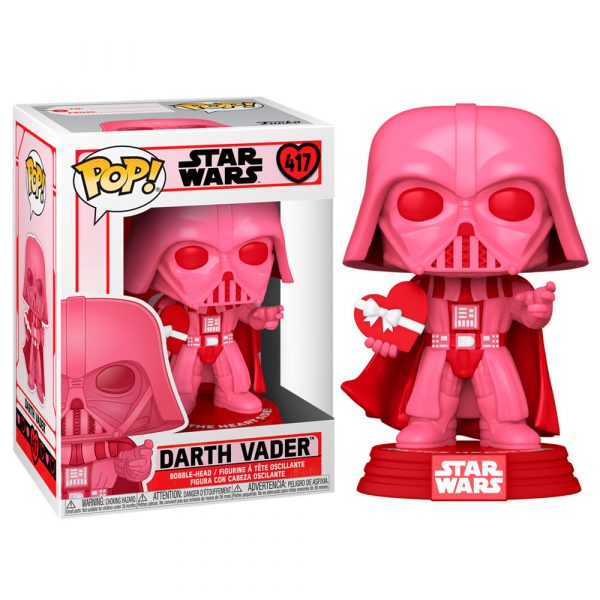 Figura POP Star Wars Valentines Vader with Heart