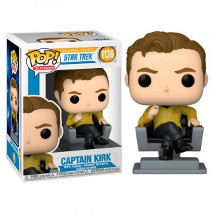 Funko Pop! Capitán Kirk (Sentado) (Star Trek)