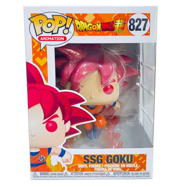 Figura POP Dragon Ball Super - Super Saiyan God Goku Exclusive