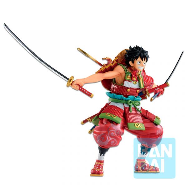 Figura Ichibansho Armor Warrior Luffytaro One Piece 15cm