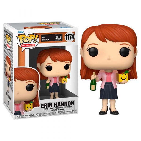 Figura POP The Office Erin with Happy Box and Champagne